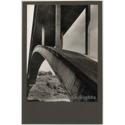 Wolfgang Klein: Brücke - Bridge II / Architecture (Vintage Photo ~1960s)