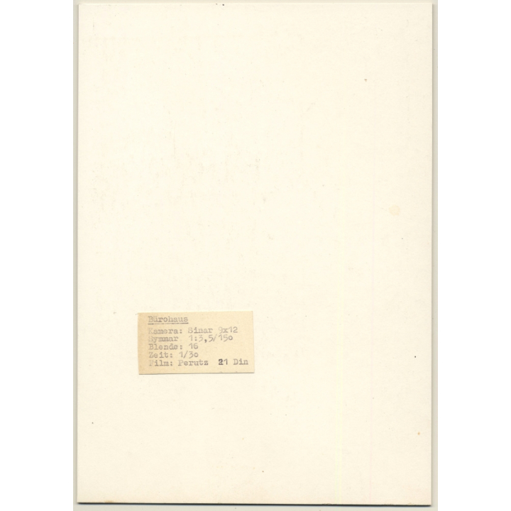 Wolfgang Klein: Bürohaus Berlin Kochstraße / Architecture (Vintage Photo ~1960s)