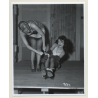 Irving Klaw: Mistress Ties Maids' Hands - Rubber Gloves 9532 / Pin-Up - BDSM (Vintage Photo USA)