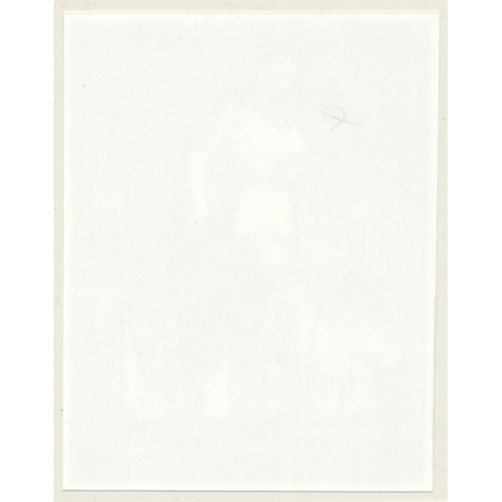 Irving Klaw: Bettie Page In White Lingerie 4654 / Pin-Up - BDSM (Vintage Photo USA)