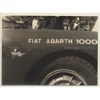 Rallye Du Limousin 1964: N°21 Fiat Abarth 1000 / Rusta - Dupeyron (Vintage Photo)