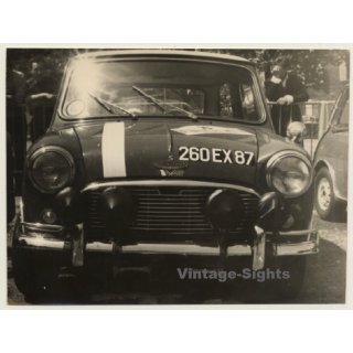 Rallye Du Limousin 1964: N°70 Austin Mini Cooper S 260 EX 87 (Vintage Photo)