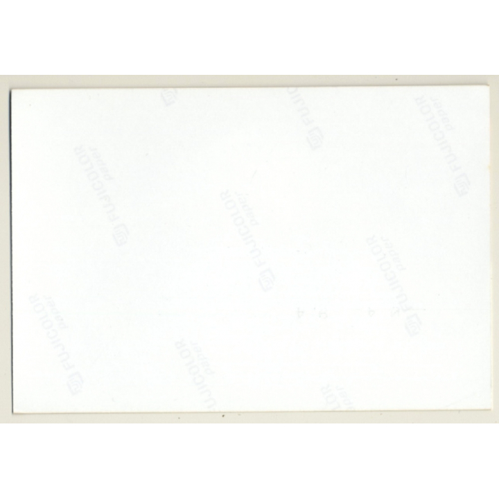 Funny Blonde Semi Nude Flashing Boob / Smile (Vintage Photo Germany ~1990s)