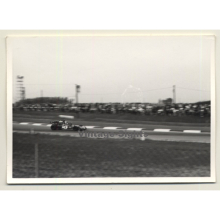 Nivelles-Baulers GP Formula 1: N°8 Francois Cevert - Tyrell 002 Ford (Vintage Photo 1972)