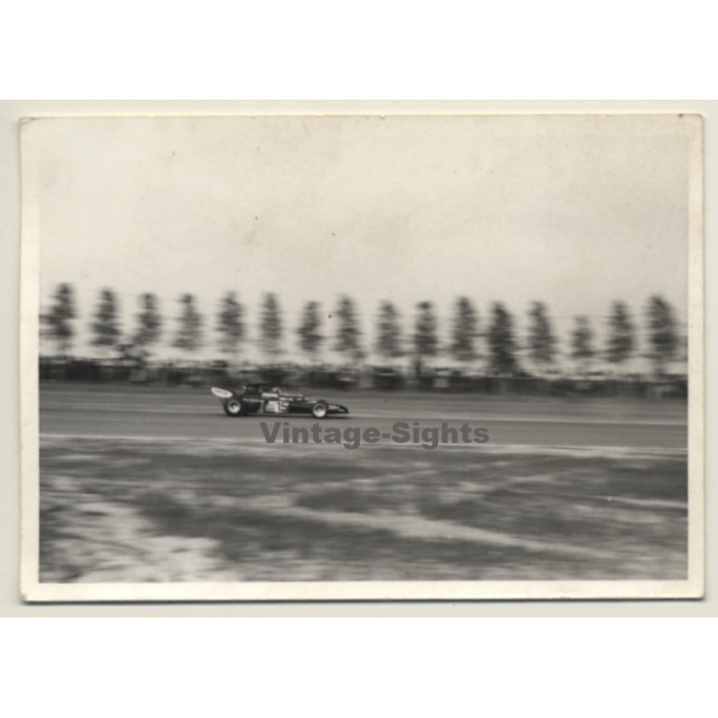 Nivelles-Baulers GP Formula 1: N°15 Henry Pescarolo - March Ford (Vintage Photo 1972)