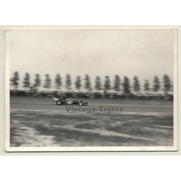 Nivelles-Baulers GP Formula 1: N°15 Henry Pescarolo - March Ford (Vintage Photo 1972)