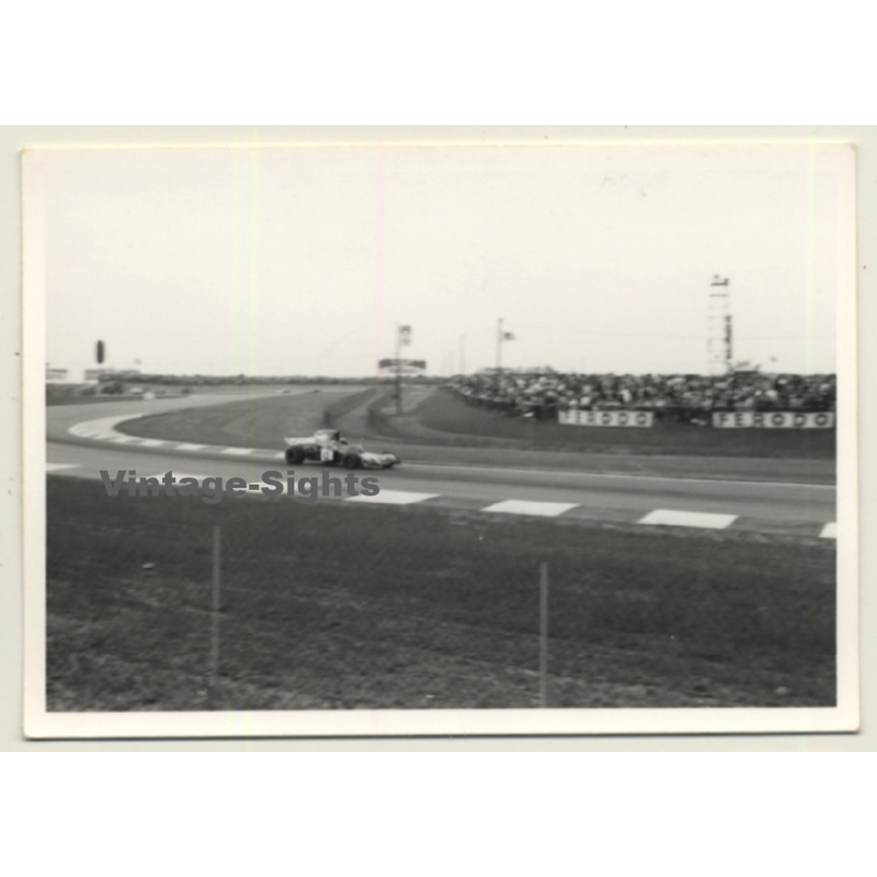 Nivelles-Baulers GP Formula 1: N°12 Niki Lauda - March Ford 721X (Vintage Photo 1972)