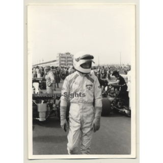 Nivelles-Baulers GP Formula 1: Howden Ganley - Malboro BRM (Vintage Photo 1972)