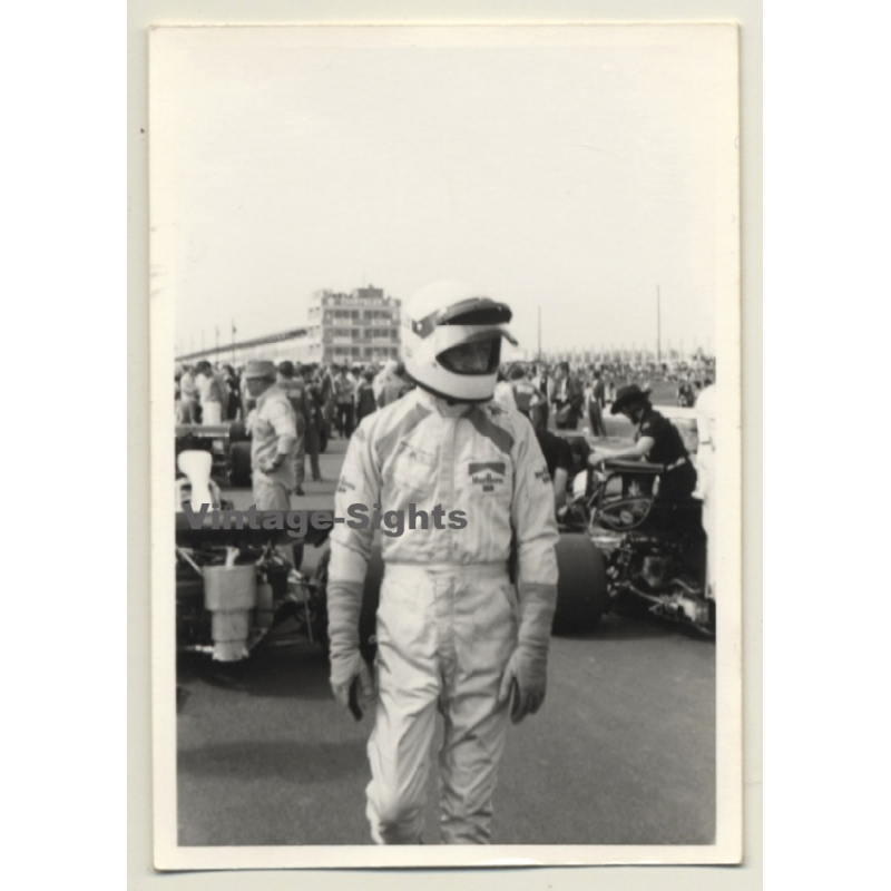 Nivelles-Baulers GP Formula 1: Howden Ganley - Malboro BRM (Vintage Photo 1972)