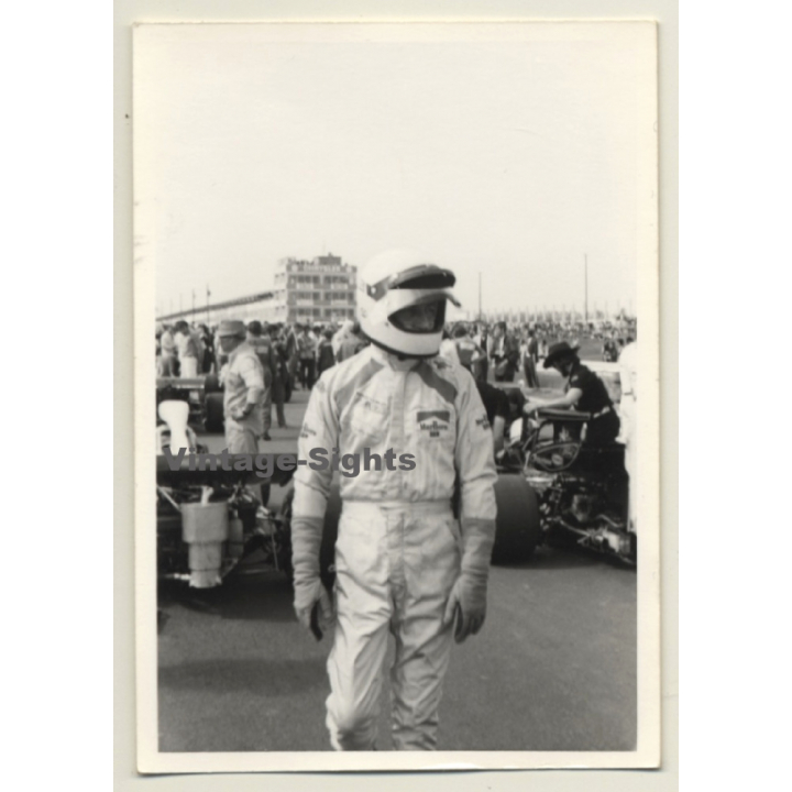 Nivelles-Baulers GP Formula 1: Howden Ganley - Malboro BRM (Vintage Photo 1972)