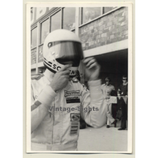 Nivelles-Baulers GP Formula 1: N°35 Tim Schenken - Surtees Ford (Vintage Photo 1972)