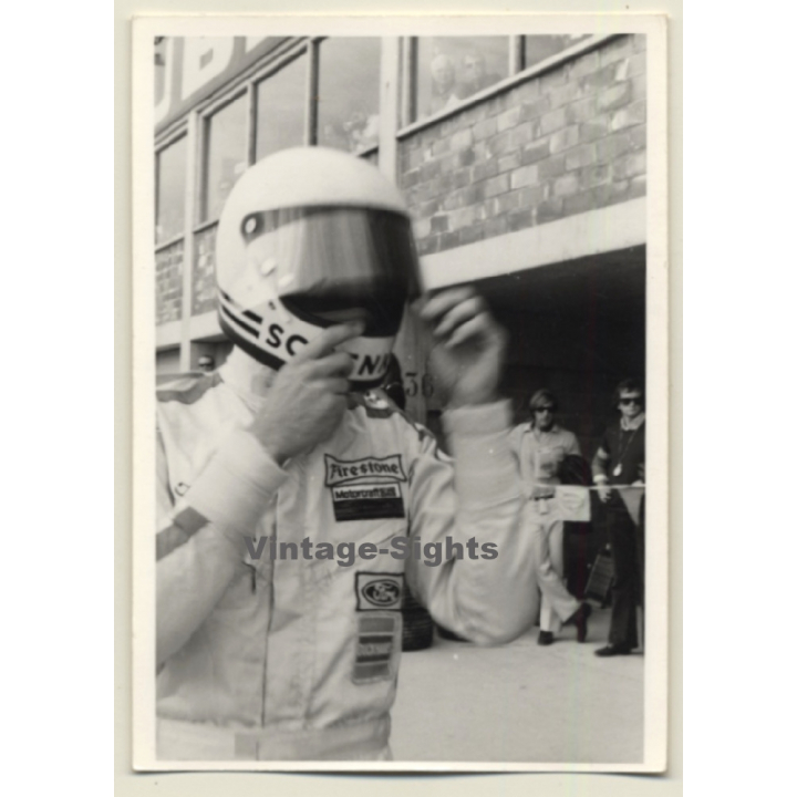 Nivelles-Baulers GP Formula 1: N°35 Tim Schenken - Surtees Ford (Vintage Photo 1972)