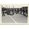 Nivelles-Baulers GP Formula 1: N°33 Dave Walker - Lotus Ford In Pit Lane (Vintage Photo 1972)
