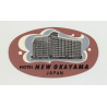 Hotel New Okayama / Japan (Vintage Luggage Label)