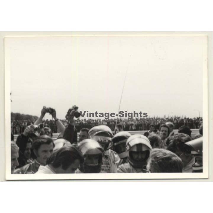 Nivelles-Baulers GP Formula 1: Drivers On On Track*1 / Fittipaldi (Vintage Photo 1972)