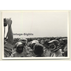 Nivelles-Baulers GP Formula 1: Drivers On On Track*2 (Vintage Photo 1972)