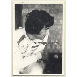 Nivelles-Baulers GP Formula 1: Howden Ganley In Pit*2 - Malboro BRM (Vintage Photo 1972)