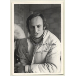 Nivelles-Baulers GP Formula 1: N°5 Chris Amon In Pit - Matra (Vintage Photo 1972)
