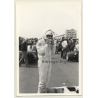 Nivelles-Baulers GP Formula 1: N19 Carlos Reutemann Takes Off Helmet - Brabham (Vintage Photo 1972)