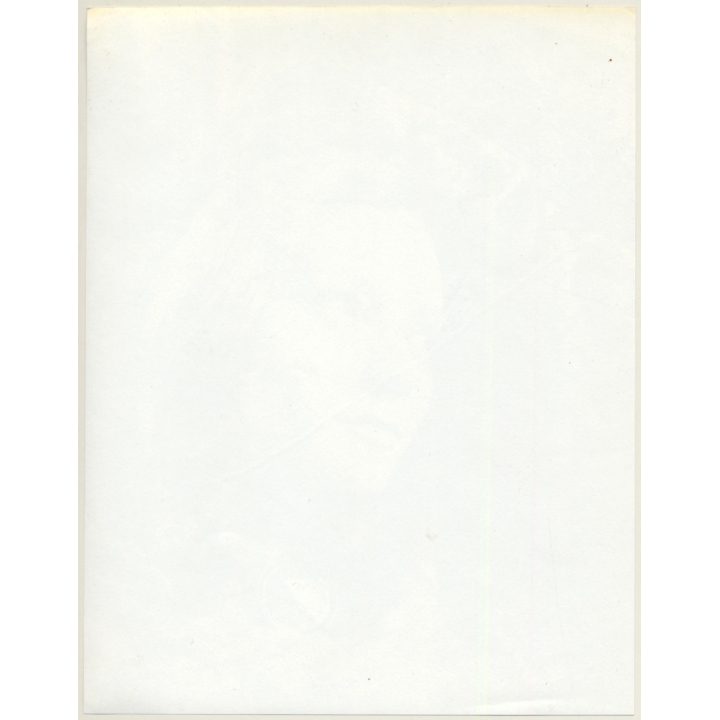 Jerri Bram (1942): Portrait Of Pretty Dreamy Female (Vintage Photo ~1970s)