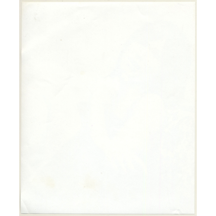 Jerri Bram (1942): Pretty Brunette Female Covered By Black Blanket (Vintage Photo ~1970s)