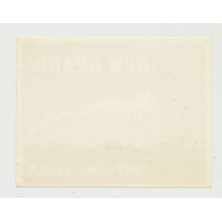 Hotel New Grand - Yokohama / Japan (Vintage Luggage Label 1940s/1950s)