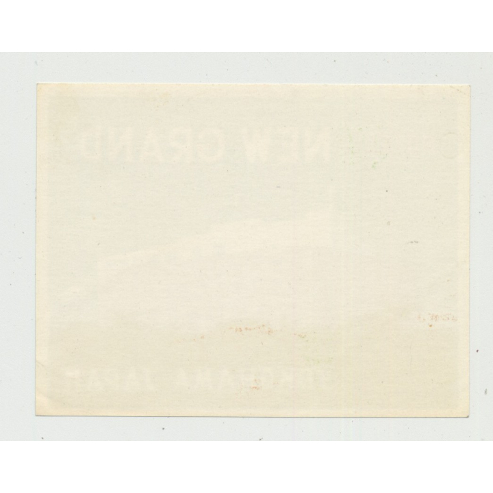 Hotel New Grand - Yokohama / Japan (Vintage Luggage Label 1940s/1950s)