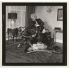 3 Lacquer Ladies In Hot Catfight *7 / Wrestling (Vintage Contact Sheet Photo 1970s)