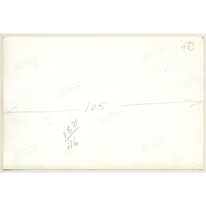 Mallorca Impressions: Finca Facade*2 / Old Man - Bicycle (Vintage Photo  ~1960s)