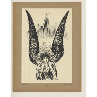 Frans Masereel: Le Matin / Der Morgen (Vintage Art Print 1947)