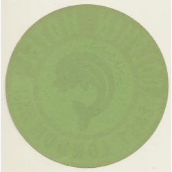 East London / South Africa: Dolphin Hotel*2 (Vintage Luggage Label)