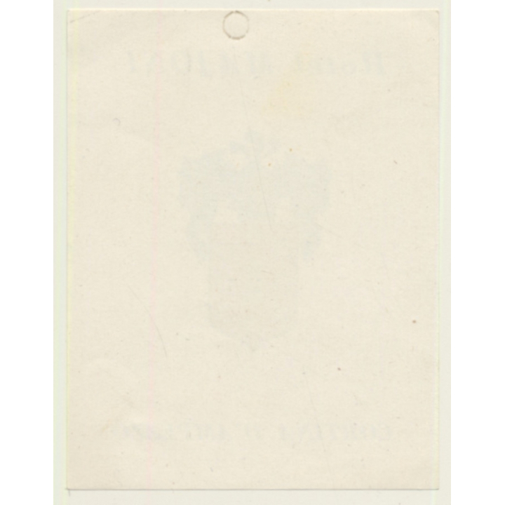 Cortina D'Ampezzo / Italy: Hotel Majoni - Coat Of Arms (Vintage Luggage Label)