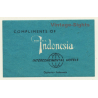 Djakarta: Hotel Indonesia - Intercontinental Hotels (Vintage Luggage Label)