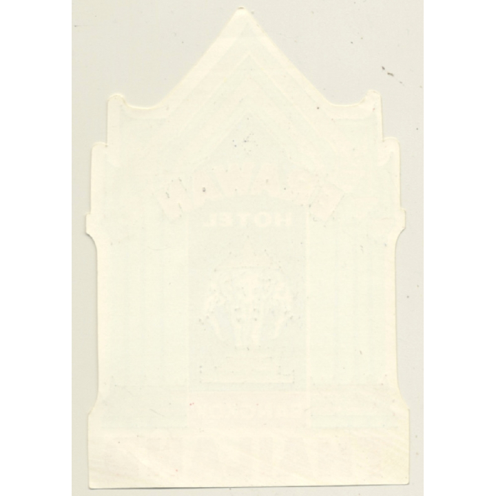 Bangkok / Thailand: Erawan Hotel - Ganesha (Vintage Luggage Label)