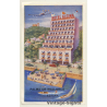 Palma De Mallorca / Spain: Hotel Alcina (Vintage Luggage Label ~1960s)