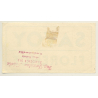 Florence / Italy: Hotel Savoy (Vintage Luggage Label)