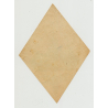 Nara Hotel - Nara Park / Japan (Vintage Luggage Label) DIamond Shape