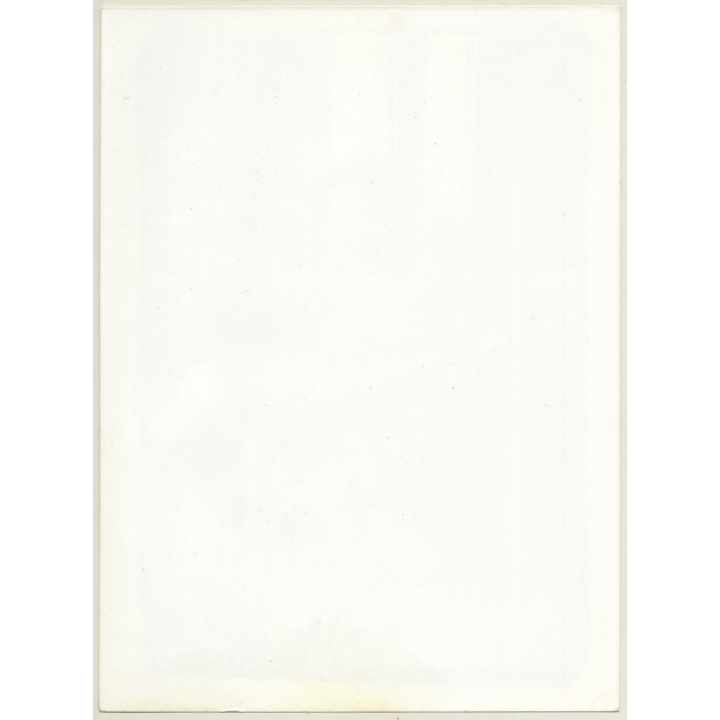 Jerri Bram (1942): Nude Study Of Natural Pregnant Female / Tulips (Vintage Photo ~1970s/1980s)