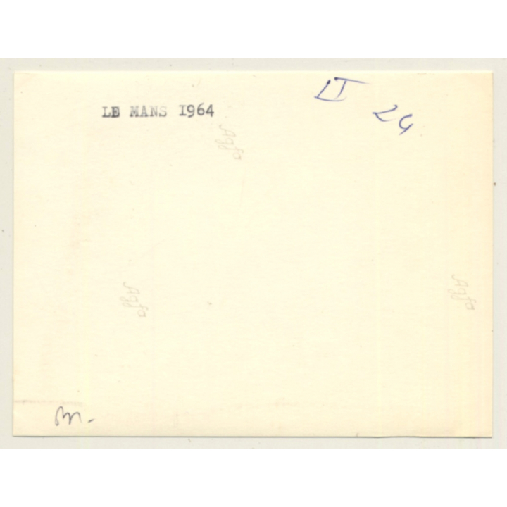 Le Mans 1964: N°5 Shelby Cobra Daytona / Gurney - Bondurant (Vintage Photo)