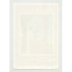 Omayad Hotel - Damas (Damascus) / Syria (Vintage Luggage Label)