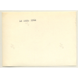 Le Mans 1964: N°55 René Bonnet Aérojet / Beltoise - Laureau*2 (Vintage Photo)