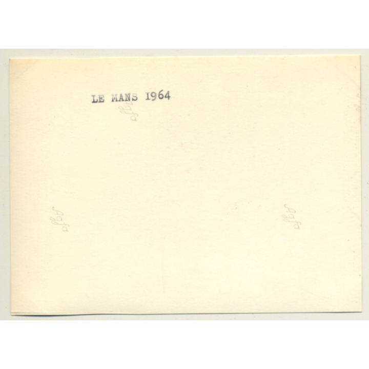 Le Mans 1964: N°55 René Bonnet Aérojet / Beltoise - Laureau*2 (Vintage Photo)