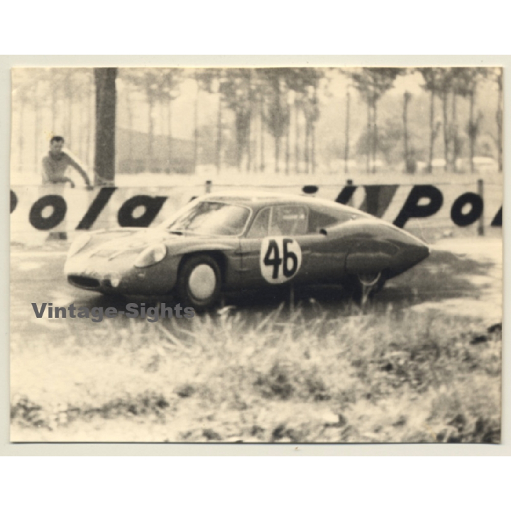 Le Mans 1964: N°46 Alpine Renault M64 / Delageneste - Morrogh (Vintage Photo)
