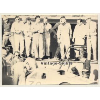 Le Mans 1964: N°30 Porsche 904/8 Pit Stop / Davis - Mitter (Vintage Photo)