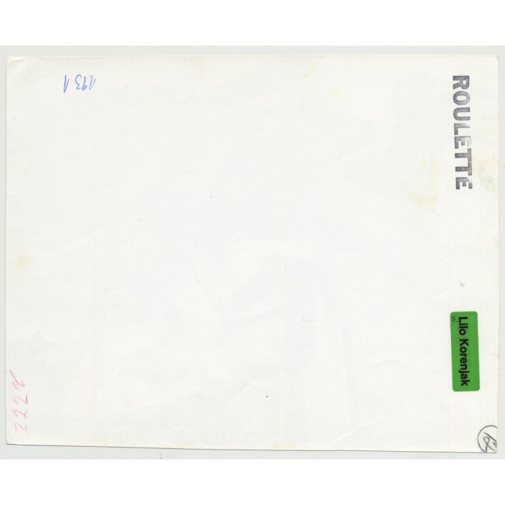 Master Ties Up Female Dark-Skinned Slave In Chains / BDSM (Vintage Photo Master 60s/70s)