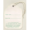 Taipei / Taiwan: Paradise Hotel (Vintage Luggage Tag)