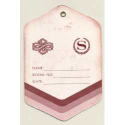 Taipei / Taiwan: Lai Lai Sheraton Hotel (Vintage Luggage Tag)