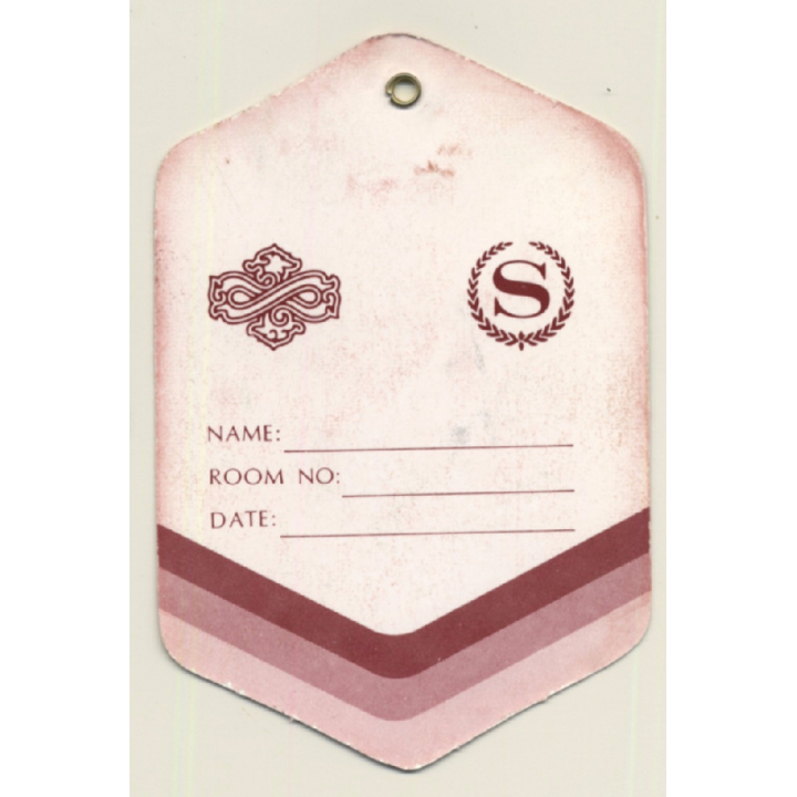 Taipei / Taiwan: Lai Lai Sheraton Hotel (Vintage Luggage Tag)