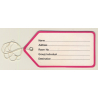 Singapore: Ming Court Hotel (Vintage Luggage Tag)