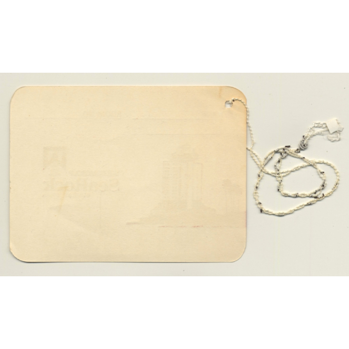 Bombay / India: Sea Rock - SeaRock (Vintage Hotel Luggage Tag)